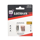 فلش 64 گیگ Lotous USB 2.0 مدل L-820