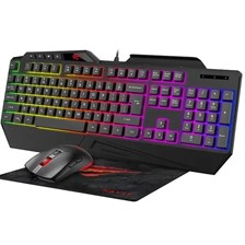 کیبورد مخصوص بازی هویت مدل KB-889CM RGB