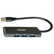 هاب فلزی 4 پورت USB3 دی نت مدل DT-430