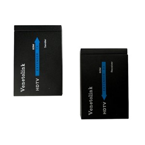 تبدیل HDMI EXTENDER برند Venetolink به طول 60 متر با آداپتور