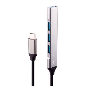 هاب 4 پورت VERITY H410 TYPE C USB3